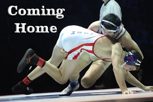 Isaiah Martinez and Fighting Illini to wrestle Big Ten style in Lemoore Isaiah Martinez during his State title match in 2013.